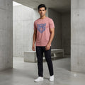 Dusty Rose Jaguar Totem T-Shirt