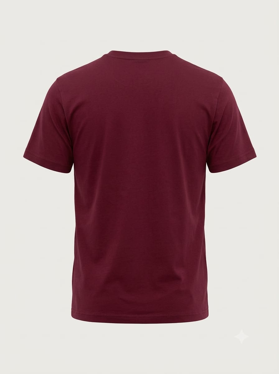 Maroon Nebula Graphic T-Shirt
