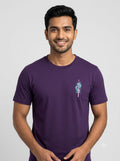 Purple Dragon Sword Graphic T-Shirt